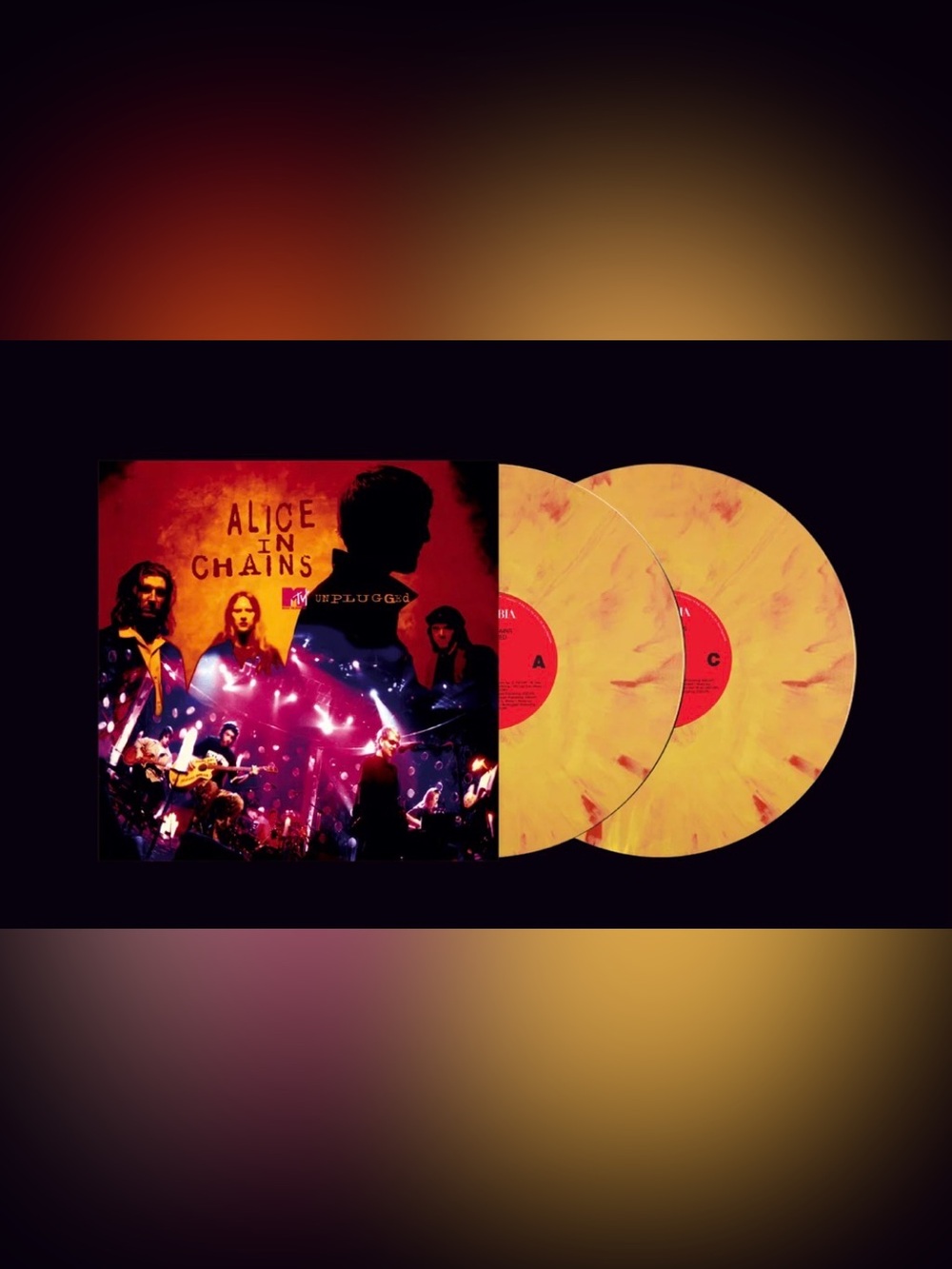 Alice In Chains MTV Unplugged 30th Anniversary Vinyl Solar Flare 100% Official